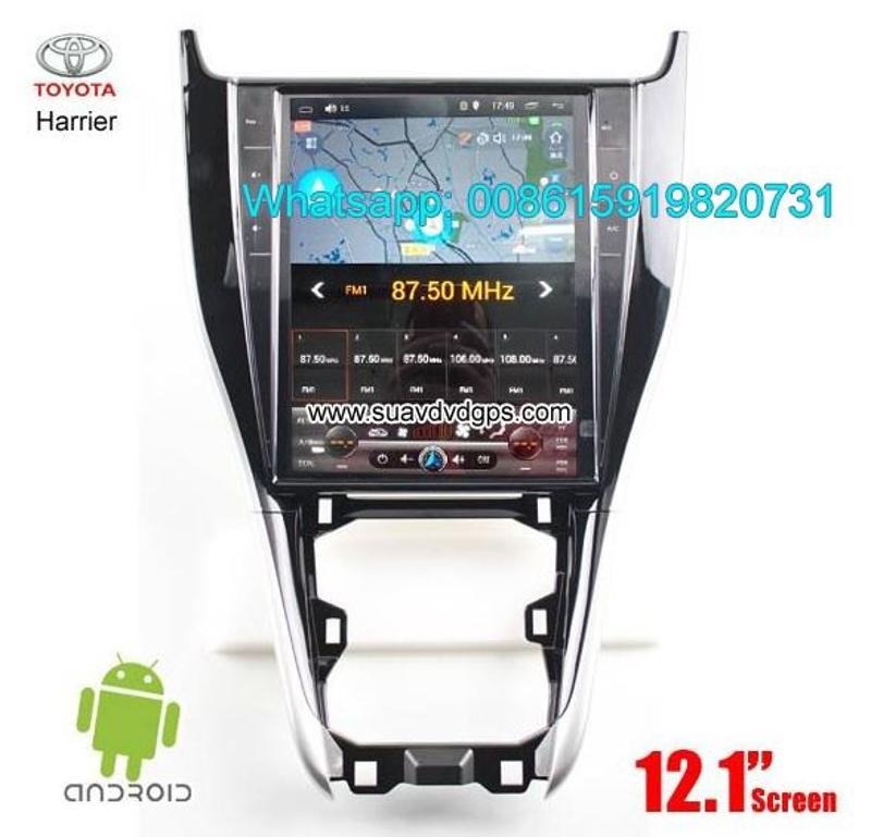 Toyota Harrier Audio Radio Car Android wifi GPS Camera Navigation