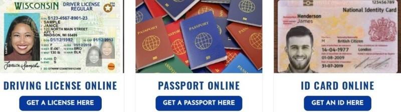 Buy High-quality Real Passports, Driving Licenses, ID Cards