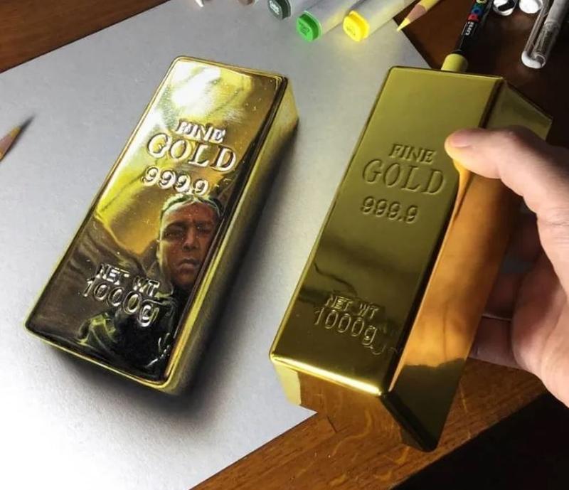 Gold Bars and Nuggets
