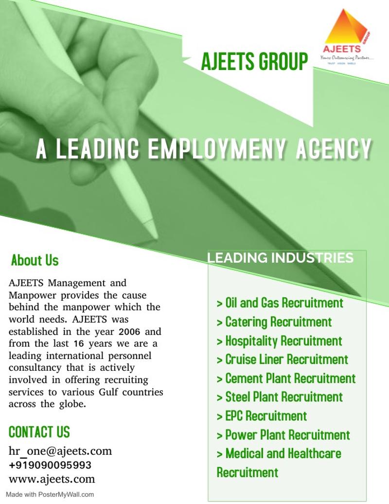 Which is the best employment agency in India?