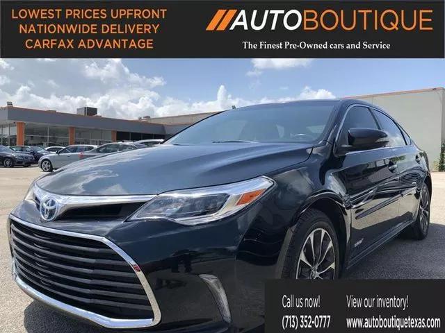  2016 Toyota Avalon Hybrid XLE
