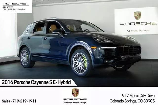 Certified 2016 Porsche Cayenne E-Hybrid S