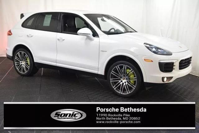 Certified 2017 Porsche Cayenne E-Hybrid S
