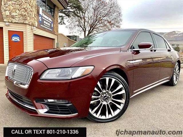  2018 Lincoln Continental Reserve