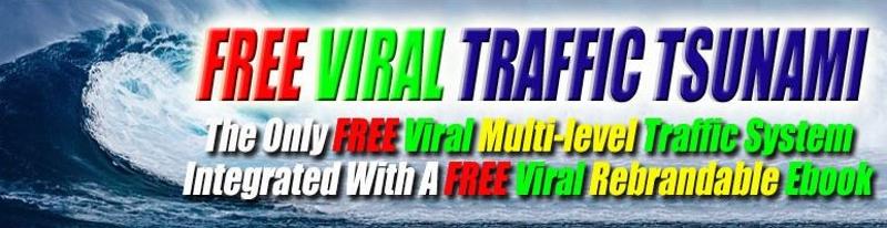 Free Viral Traffic tsunami