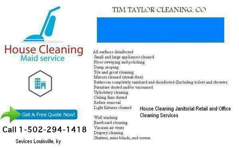 House cleaning services move-in and move-out cleaning