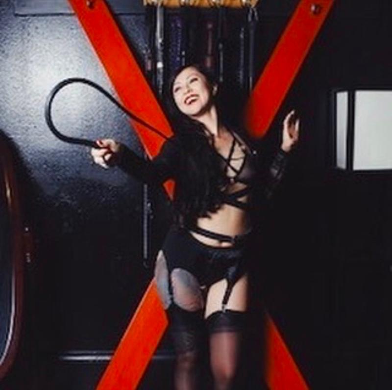 Cruel mistress for submissive slave