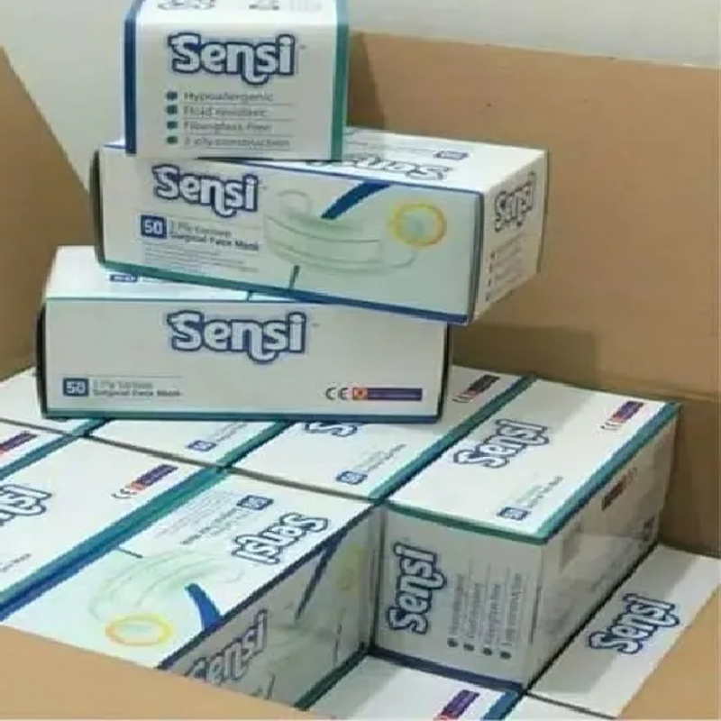 3PLY EARLOOP DISPOSABLE SURGICAL FACE MASK NONWOVEN