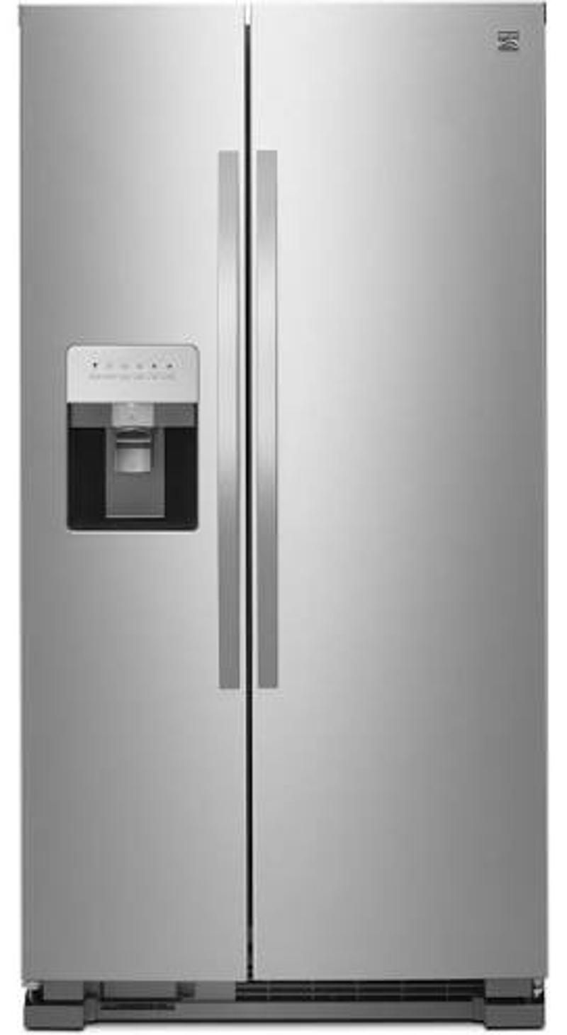 Kenmore 50045 25 cu. ft. Side-by-Side Fingerprint Resistant Refrigerator with Ic