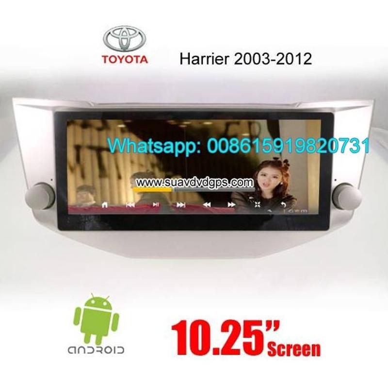 Toyota Harrier Radio Car Android wifi GPS Camera Navigation