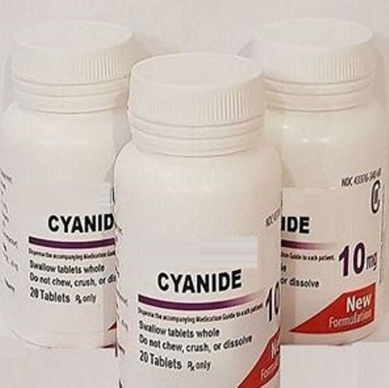 Cyanide Pills, Powder And Liquid For Sale