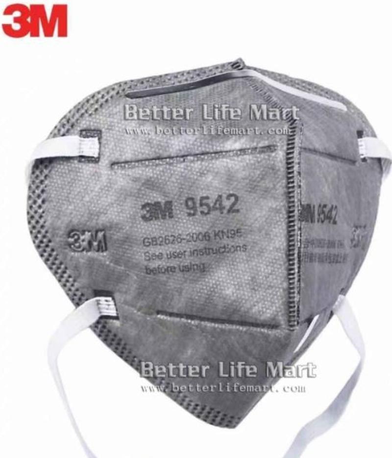 3M 9542 KN95 respirator Activated Carbon face mask