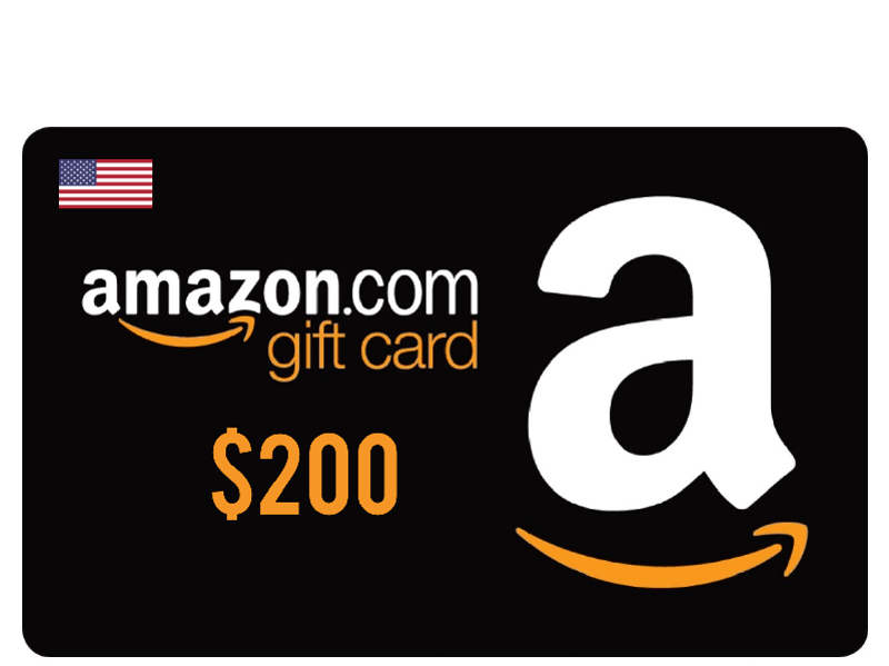 Get a free amazon gift card $200
