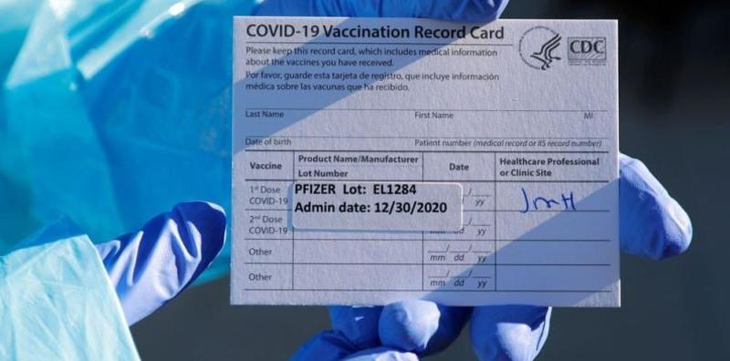 Original Covid-19 Vaccination Card Online