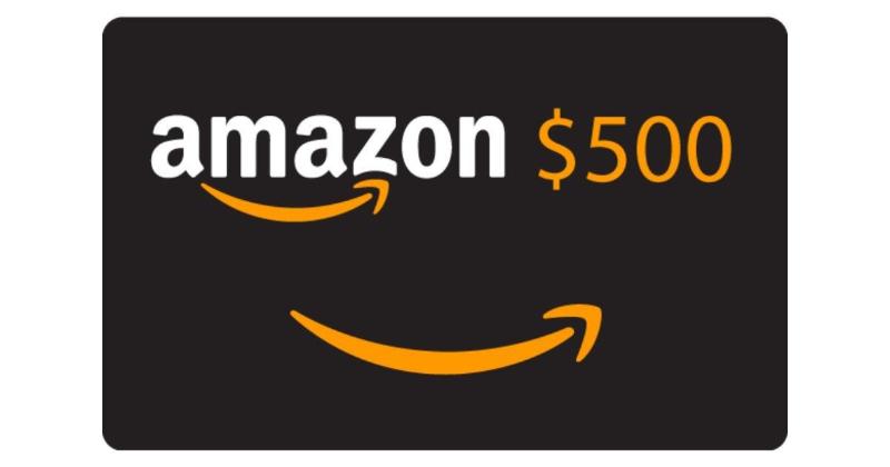Get A Free 500$ Amazon Gift Card