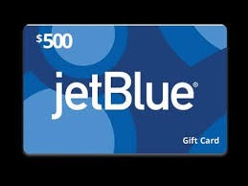 Win $500 JetBlue Gift Card