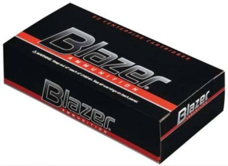 Blazer 9mm, 115gr, FMJ, Aluminum Case, 50rd Box