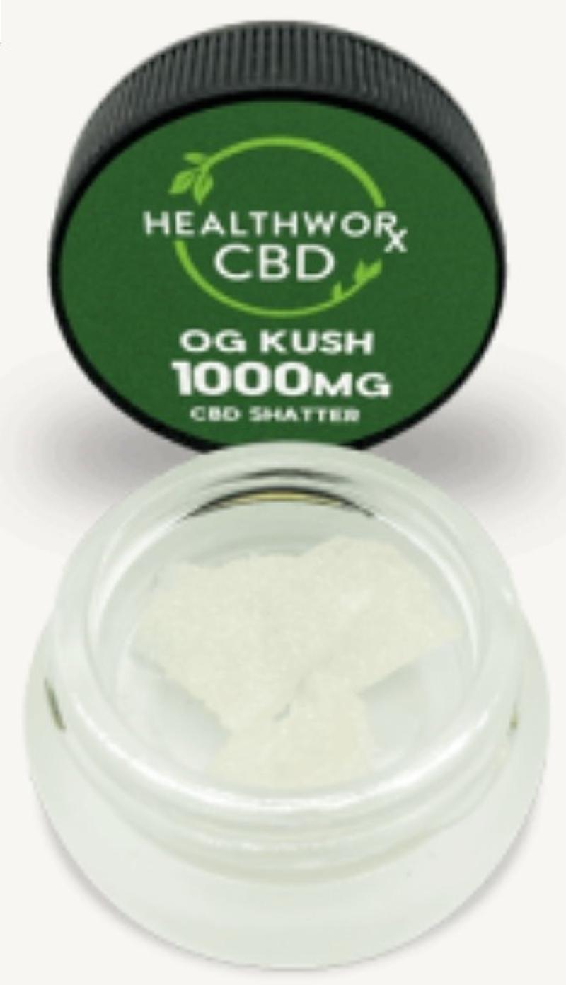OG Kush CBD Shatter 1000MG CBD