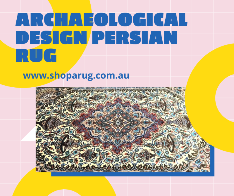 Archaeological Design Persian Rug