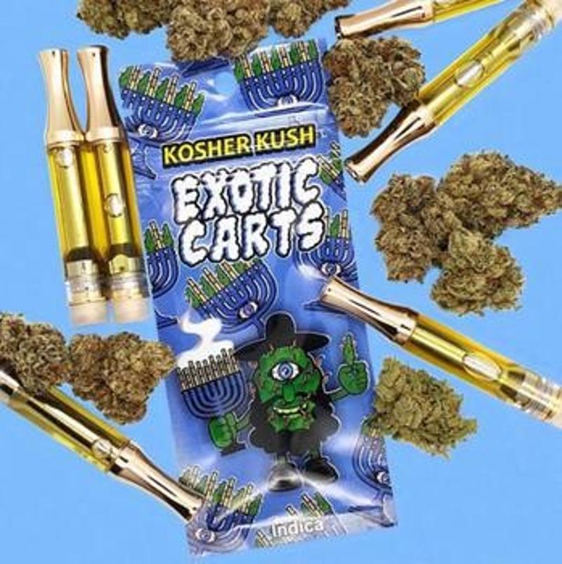 Where to buy Kosher Kush Exotic Cartridge online at caliweedshop.us