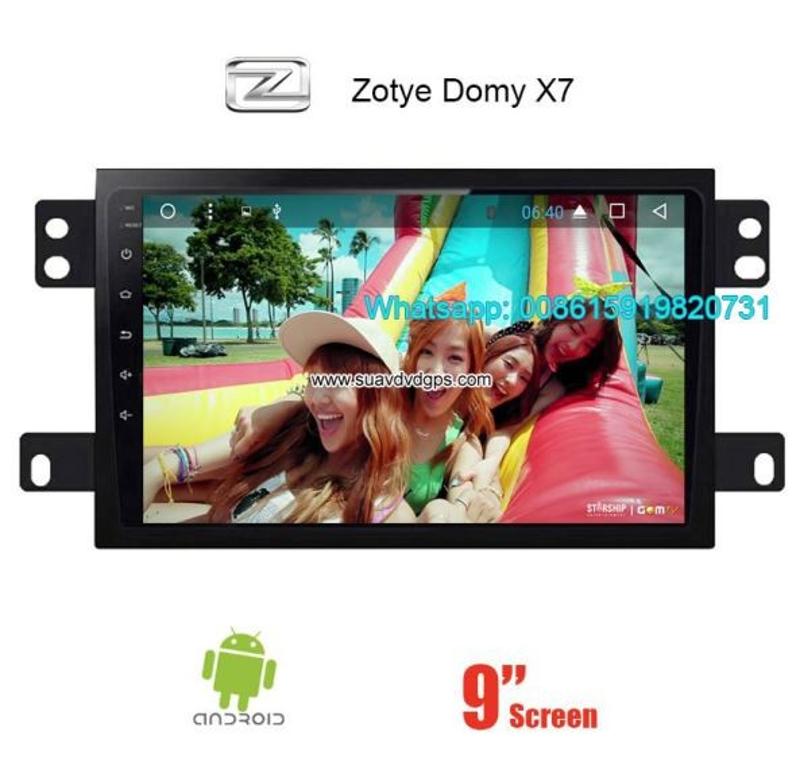 Zotye Domy X7 Audio Radio Car Android wifi GPS Camera Navigation