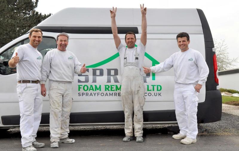 Hire a professional spray foam insulation removal company for the best services