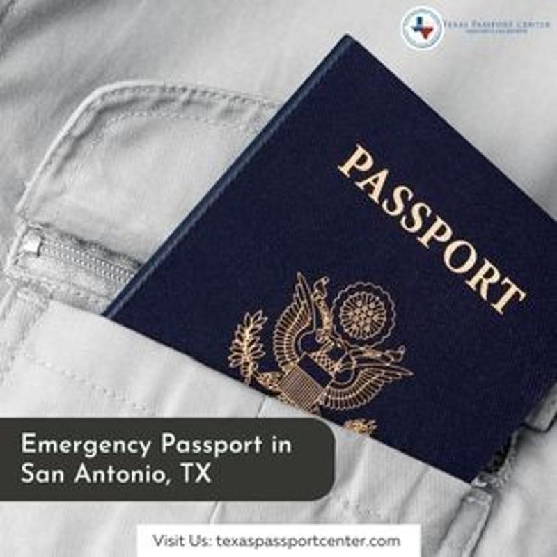 Take Emergency Passport in San Antonio, TX