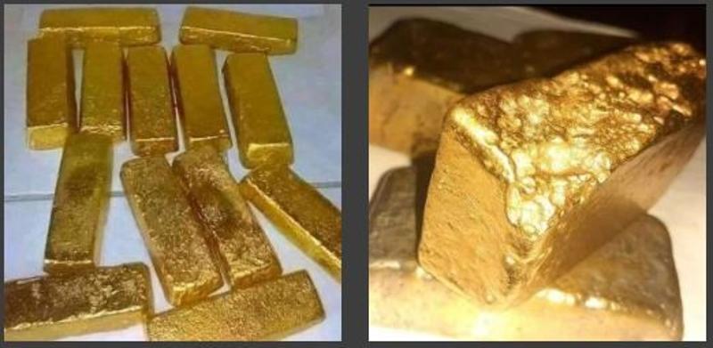 Gold Bars & Rough Diamonds for Sale