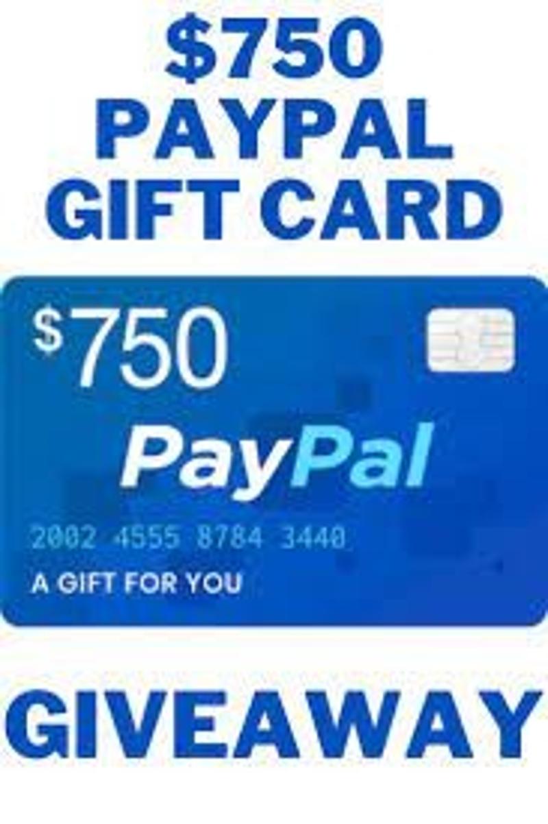 Grab a $750 PayPal Gift Card Now (for first 5 people)